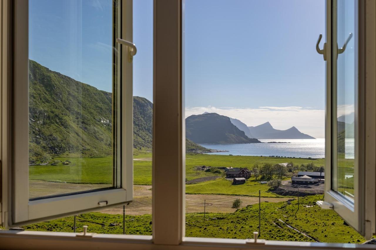 Feriehus Med Flott Havutsikt Ved Hauklandstranden ليكنيز المظهر الخارجي الصورة