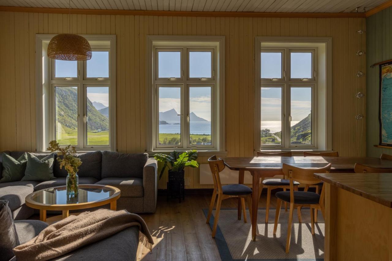 Feriehus Med Flott Havutsikt Ved Hauklandstranden ليكنيز المظهر الخارجي الصورة