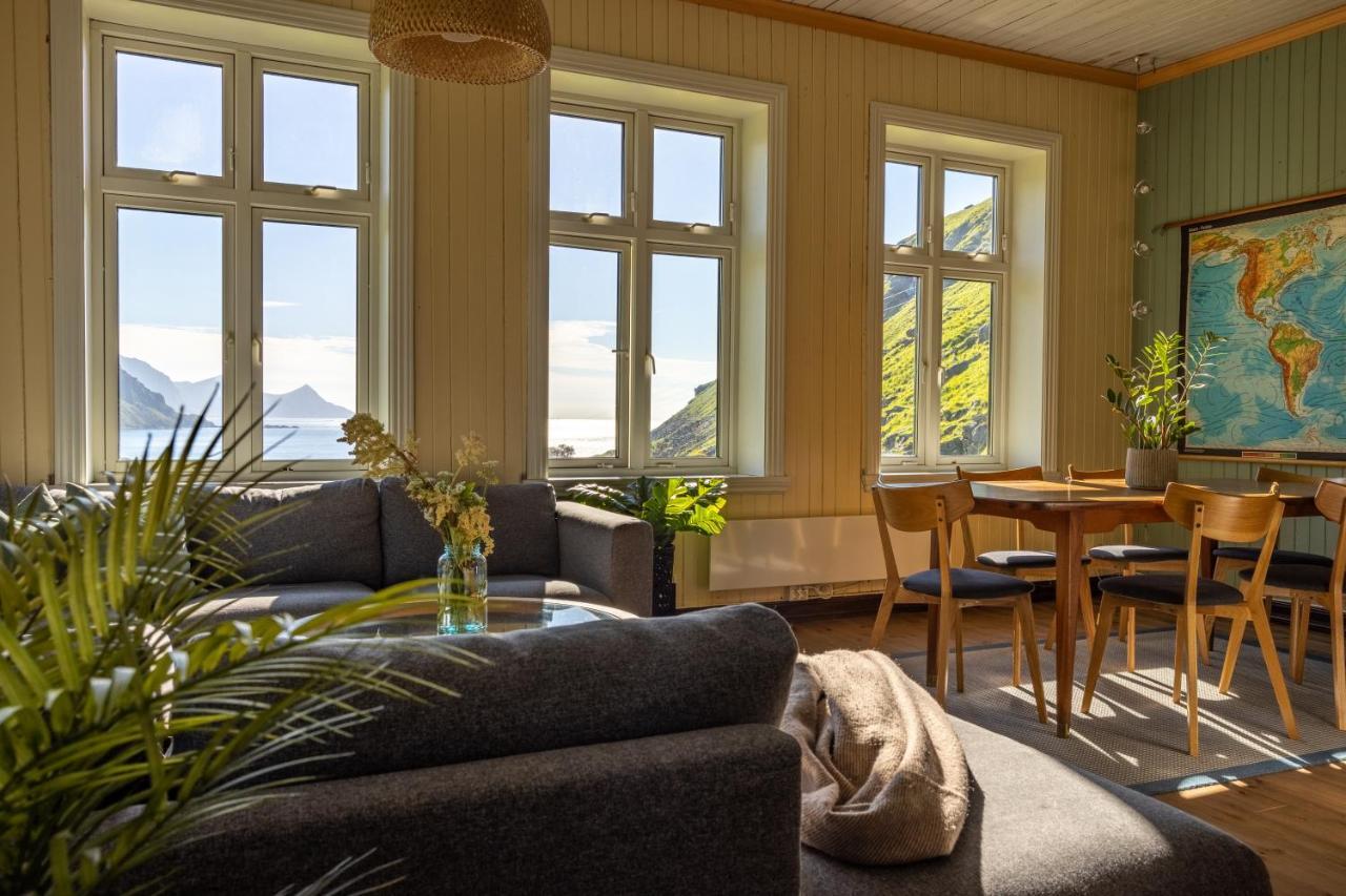 Feriehus Med Flott Havutsikt Ved Hauklandstranden ليكنيز المظهر الخارجي الصورة