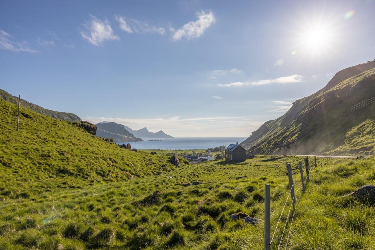 Feriehus Med Flott Havutsikt Ved Hauklandstranden ليكنيز المظهر الخارجي الصورة