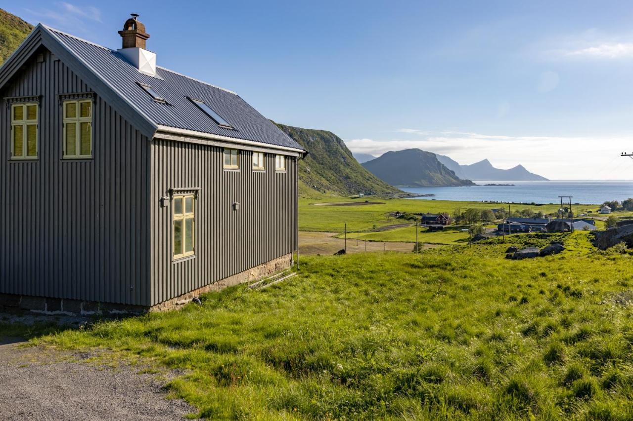 Feriehus Med Flott Havutsikt Ved Hauklandstranden ليكنيز المظهر الخارجي الصورة