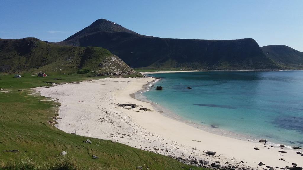 Feriehus Med Flott Havutsikt Ved Hauklandstranden ليكنيز المظهر الخارجي الصورة
