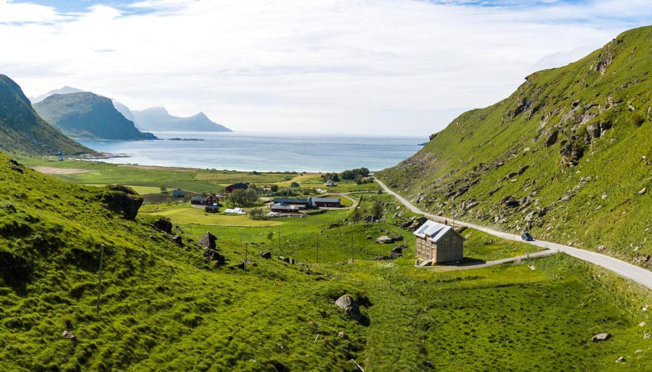 Feriehus Med Flott Havutsikt Ved Hauklandstranden ليكنيز المظهر الخارجي الصورة